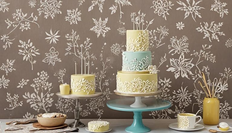 Comment utiliser des pochoirs pour décorer vos gâteaux